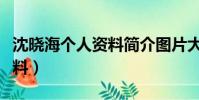沈曉海個人資料簡介圖片大全(沈曉海個人資料)