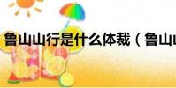 魯山山行是什么體裁(魯山山行是歌行體嗎)