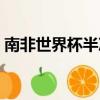 南非世界杯半決賽比分（南非世界杯半決賽）