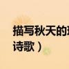 描寫秋天的現代詩歌20字（描寫秋天的現代詩歌）