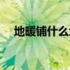地暖鋪什么地板好（地暖用什么地板好）