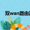 雙wan路由器設置方法（雙wan 路由器）