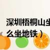 深圳梧桐山坐地鐵幾號線到達（深圳梧桐山怎么坐地鐵）