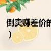 倒賣賺差價的生意有哪些（倒賣賺差價的生意）