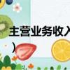 主營業務收入凈額指的是什么（主營業務收入）