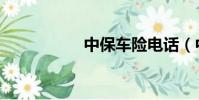 中保車險電話(中保)