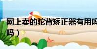 網上賣的駝背矯正器有用嗎(駝背矯正器有用嗎)
