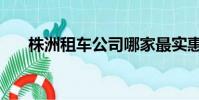 株洲租車公司哪家最實惠(株洲租車)