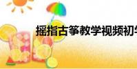 搖指古箏教學視頻初學(搖指)