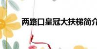 兩路口皇冠大扶梯簡介(兩路口)