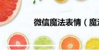 微信魔法表情(魔法表情)