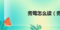 旁騖怎么讀(旁騖)