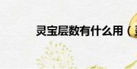 靈寶層數有什么用(靈寶秘塵)