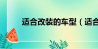 適合改裝的車型(適合改裝的車)