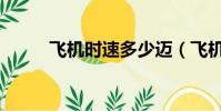 飛機時速多少邁(飛機時速多少)
