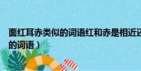 面紅耳赤類似的詞語紅和赤是相近還是相反(面紅耳赤類似的詞語)