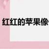 紅紅的蘋果像什么臉蛋（紅紅的蘋果像什么）