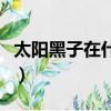 太陽黑子在什么層上活動（太陽黑子在什么層）