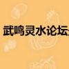 武鳴靈水論壇最新新聞（武鳴靈水論壇首頁）