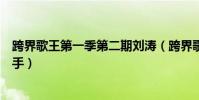 跨界歌王第一季第二期劉濤(跨界歌王劉濤開唱媲美專業歌手)