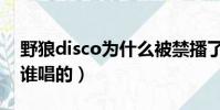野狼disco為什么被禁播了(野狼disco原版誰唱的)