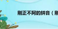 剛正不阿的拼音(剛正不阿)