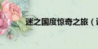 迷之國度驚奇之旅(謎奇國度)