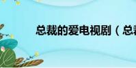 總裁的愛電視劇(總裁的愛奴)
