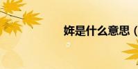 姩是什么意思(姩)