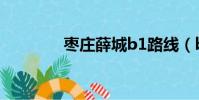 棗莊薛城b1路線(b1路線)