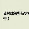 吉林建筑科技學院怎么樣真實感受（吉林建筑科技學院怎么樣）