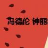 馮德倫 鐘麗緹結婚了嗎（馮德倫 鐘麗緹）