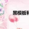 黑模板和紅模板的區別（黑模板）