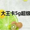 大王卡5g超級會員黃金版（超級會員黃金版）