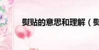 熨貼的意思和理解(熨貼的意思)