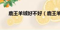 鹿王羊絨好不好(鹿王羊絨衫怎么樣)