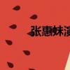 張惠妹演唱會（張惠妹好聽的歌）