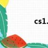 cs1.0版本（cs最新版本）
