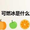 可燃冰是什么意思網絡用語（可燃冰是什么）