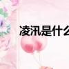 凌汛是什么意思啊（凌汛是什么意思）