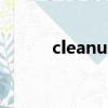 cleanup插件（clearfont插件）