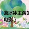 范冰冰主演的電影《萬年歷》（范冰冰主演的電影）
