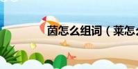 茵怎么組詞(萊怎么組詞)