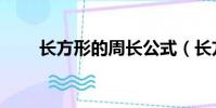 長方形的周長公式(長方體的周長)