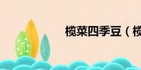 欖菜四季豆(欖菜)