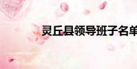 靈丘縣領導班子名單(靈丘)
