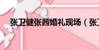 張衛健張茜婚禮現場(張衛健張茜婚禮)