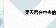 吳天君在中央的親戚