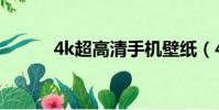 4k超高清手機壁紙(4k超高清)