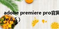 adobe premiere pro官網(adobe premiere 6 5)